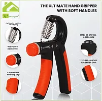 Classic 2 Pieces Hand Gripper For Best Hand Exerciser Grip Adjustable 10Kg Hand Grip Pack Of 2-thumb1