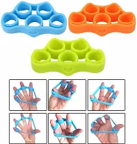 Classic Adjustable Handmuscle Wrist Developer Fitness Spring Hand Grip For Finger Strength Pack Of 3-thumb2