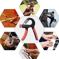 Classic 2 Pieces Hand Grippers For Best Hand Exerciser Grip Adjustable 10Kg Hand Grip Pack Of 2-thumb2