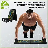 Classic 10 In 1Portable Board With Strong Griphandle For Chestpress Home and Gym Exercise-thumb1