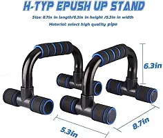 Classic Portable Pushup Board With Strong Griphandle For Chestpress Home and Gym Exercise 1 Pair-thumb4