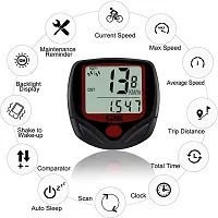 Classic Bicycle Speedometer Odometer Waterproof Cycle Meter-thumb1