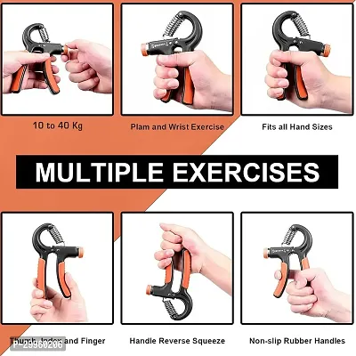 Classic Adjustable R Shape Hand Grip Strengthener Hand Gripper For Men and Women Pack Of 2-thumb5