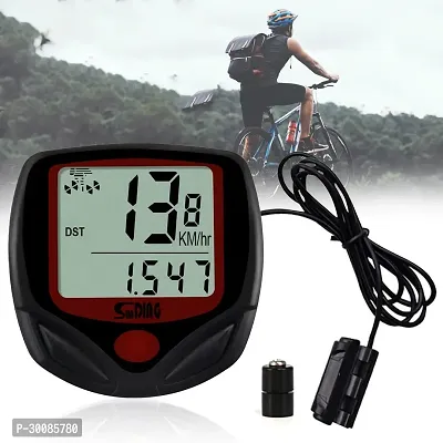 Classic Bicycle Speedometer Odometer Waterproof Cycle Meter-thumb0