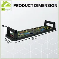 Classic 10 In 1Portable Board With Strong Griphandle For Chestpress Home and Gym Exercise-thumb2