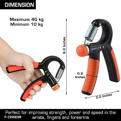 Classic Combo Wrist and Hand Grip Exerciser For Muscle Building And Injury Recovery Pack Of 2-thumb5