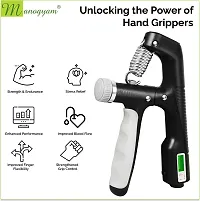 Classic Adjustable Hand Grip Strengthener Adjustable 10-100Kg Exerciser With Counter Pack Of 1-thumb3