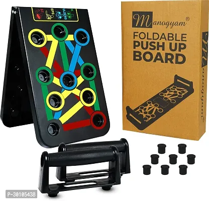 Classic Portable Pushup Board With Strong Griphandle For Chestpress Home and Gym Exercise