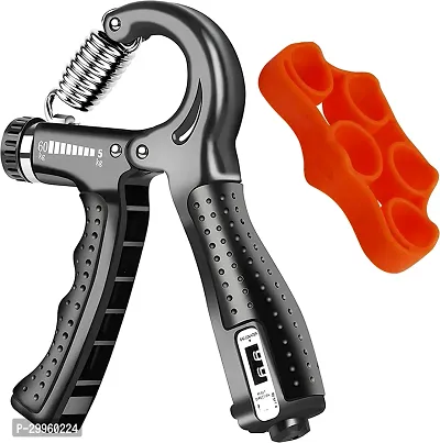 Classic Combo Pack Of Hand Grip Strengthener and Finger Exerciser Trainer Hand Workout Pack Of 2-thumb0