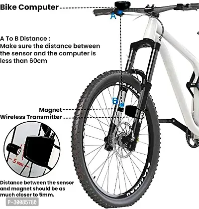 Classic Bicycle Speedometer Odometer Waterproof Cycle Meter-thumb5