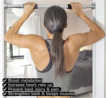 Classic Adjustable Doorway And Wall Pull Up Bar Door Chin Up Bar For Home Gym Training-thumb4