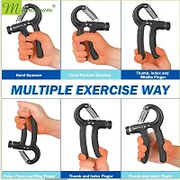 Classic Hand Grip Strenghtner 5-60Kg Adjustable Resistance Wristand Forearm Trainer Finger Pack Of 1-thumb3