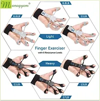 Classic Hand Grip Strengthner Finger Trainer 6 Resistance Level Forearm Wrist Exerciser Pack Of 1-thumb2