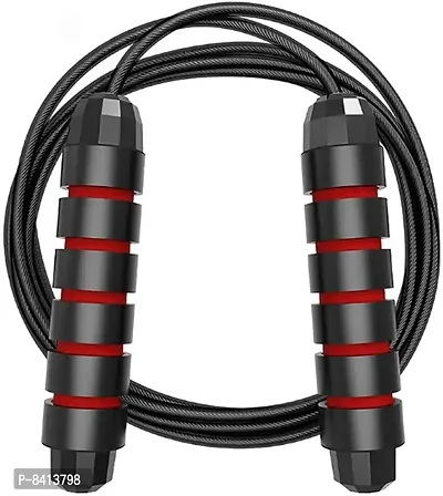 Skipping Rope for Men, Women  Children - Jump Rope for Exercise Workout Freestyle Skipping Rope  (Length: 280 cm)-thumb0