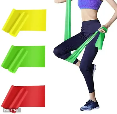 TheraBands for Physical Therapy, Stretching, Home Fitness, Yoga Resistance Band