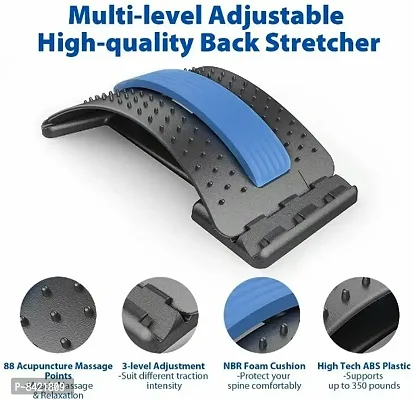 Multi-Level Adjustable Back Stretcher Device for Back Pain Back  Abdomen Back Support-thumb0