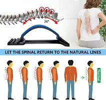 Multi-Level Adjustable Back Stretcher Device for Back Pain Back  Abdomen Back Support-thumb3