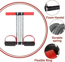 Double Spring Tummy Trimmer For Men  Women, Abs Exerciser For Home  Gym Use. Ab Exerciser  (Red, Black)-thumb3