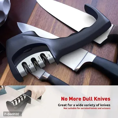 Small Knife Sharpener Manual 3 Stage Knife Sharpener Tool-thumb2