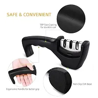 Small Knife Sharpener Manual 3 Stage Knife Sharpener Tool-thumb4