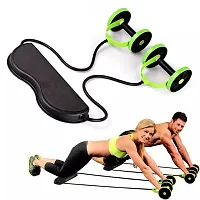 Revolex Xtreme Home Gym Complete Body Exercise Ab Exerciser  (Black, Green)-thumb2