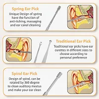 Reusable Ear Wax Cleaner Tool Set with Storage Box-thumb3