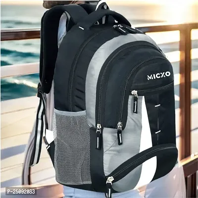 Medium 30 L Laptop Backpack Waterproof/School Bag for boys and girls/College Bag for stylish kids waterproof backpack color  Black