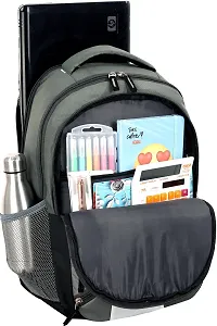 Medium 30 L Laptop Backpack Waterproof/School Bag for boys and girls/College Bag for stylish kids waterproof backpack color  Black-thumb1