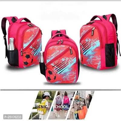 20L Seamless Printed Cartoon Best Stylish Waterproof Lightweight Casual/Picnic/Tuition/School Bag/Backpack for Children Boys And Girls-thumb3
