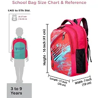 20L Seamless Printed Cartoon Best Stylish Waterproof Lightweight Casual/Picnic/Tuition/School Bag/Backpack for Children Boys And Girls-thumb3