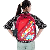 Medium 30 L Backpack GIRLS MANS Polyester 30 L DESIGNER PRINT School Backpack for Girls Mans (Red)-thumb3