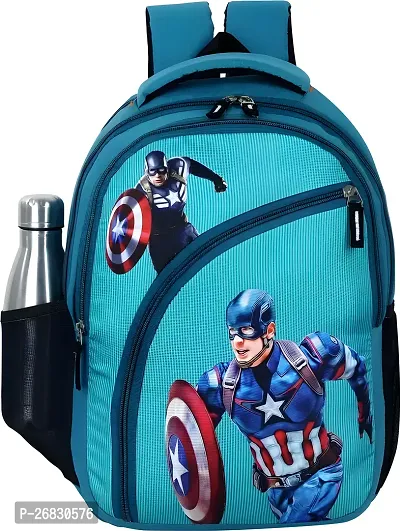 Stylbase 16 inches Kids 3D Cartoon Backpack 3 Compartments-thumb0