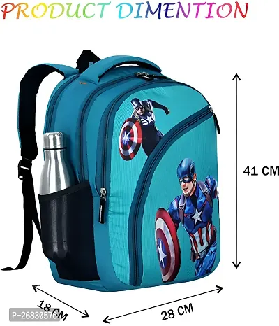 Stylbase 16 inches Kids 3D Cartoon Backpack 3 Compartments-thumb4