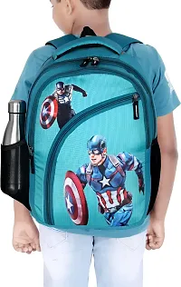 Stylbase 16 inches Kids 3D Cartoon Backpack 3 Compartments-thumb1