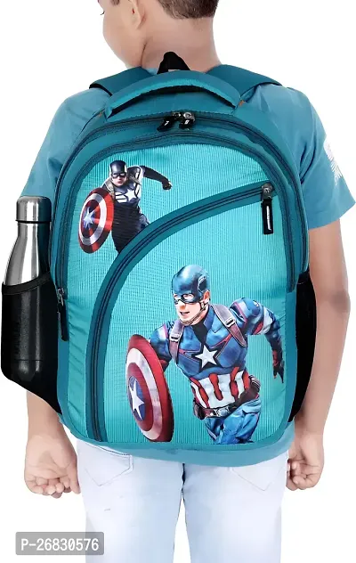 Stylbase 16 inches Kids 3D Cartoon Backpack 3 Compartments-thumb2