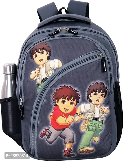 Stylbase 16 inches Kids 3D Cartoon Backpack with 4 Compartments-thumb0