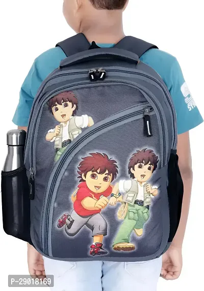 Disney Print School Kids Backpack 3D Cartoon School Bag-thumb5