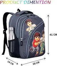 Disney Print School Kids Backpack 3D Cartoon School Bag-thumb2