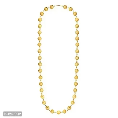 PS CREATION Gold Plated Matar Mala Chain Necklace for Women  Girls