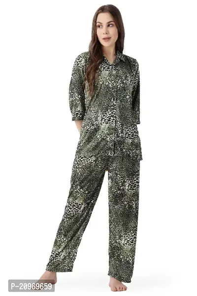 Women Printed Night Suit-thumb0