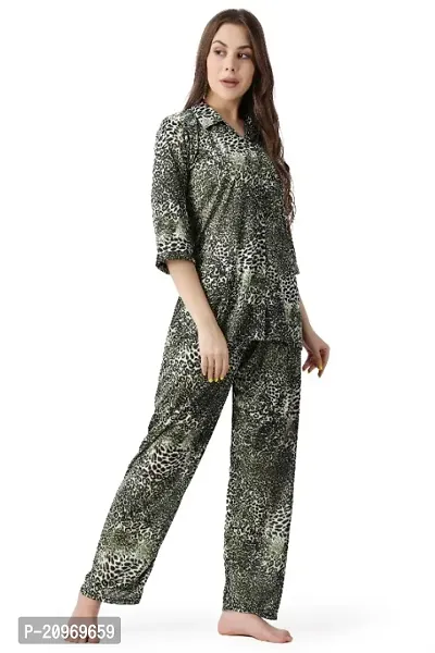 Women Printed Night Suit-thumb3