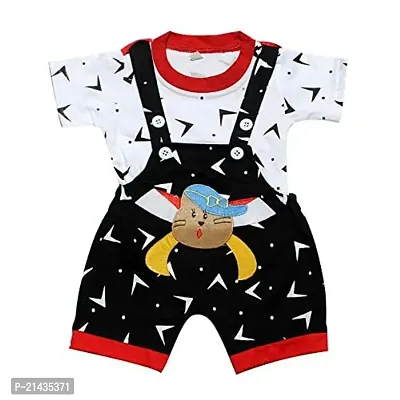 babeezworld Dungaree for Boys  Girls Casual Printed Pure Cotton-Pack of 2 (9101990001213-$P;)-thumb4