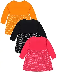 babeezworld Girl Frock Midi Frock Dress_Multicolour_Pack of 3-thumb1