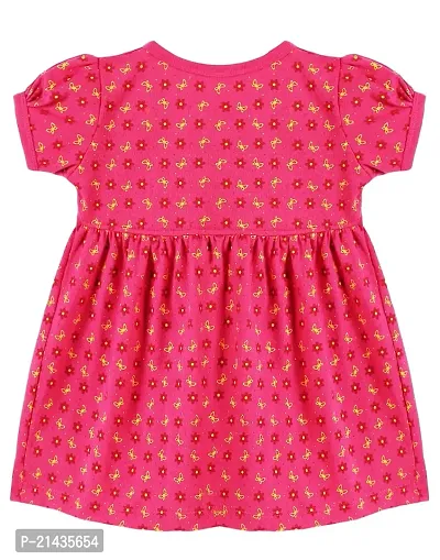 babeezworld? Cotton Baby Girl Dress -?? Knee Length fit and Flare Dress Frock jhabla Pack of 2-thumb4