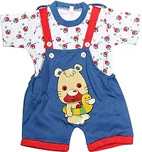 Babeezworld Dungree Romper for Boys and Girls (Pack of 2)-thumb3