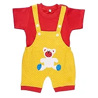 babeezworld Pure Cotton Dungaree for Boys and Girls-thumb4