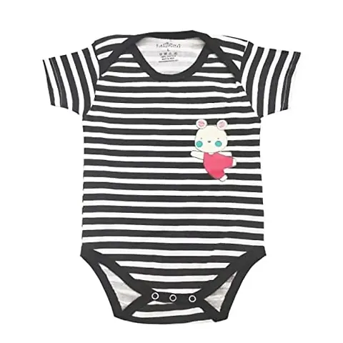 babeezworld Baby romper bodysuit onesies - for baby Boys and Baby Girls Half Sleeves rompers_Pack of 1