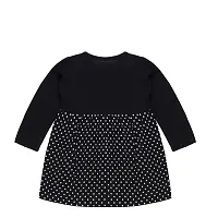 babeezworld Baby Girl Cotton Dress - Full Sleeves Knee Length fit and Flare Frock jhabla Regular fit top-thumb3