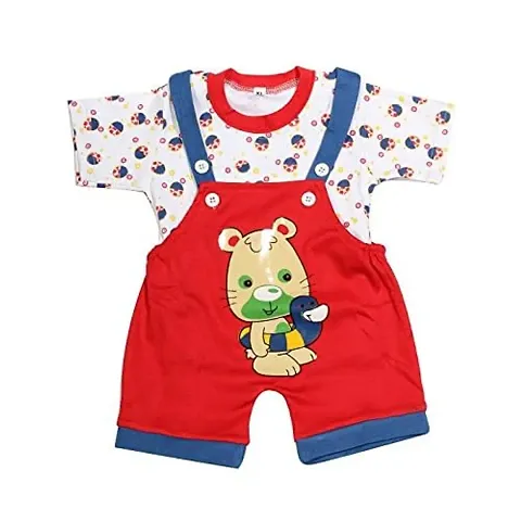 Kids Cute Dungaree Set