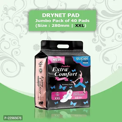 Jumbo Extra Comfort 280 MM Maxi XXL 40 Pads  Sanitary Pad